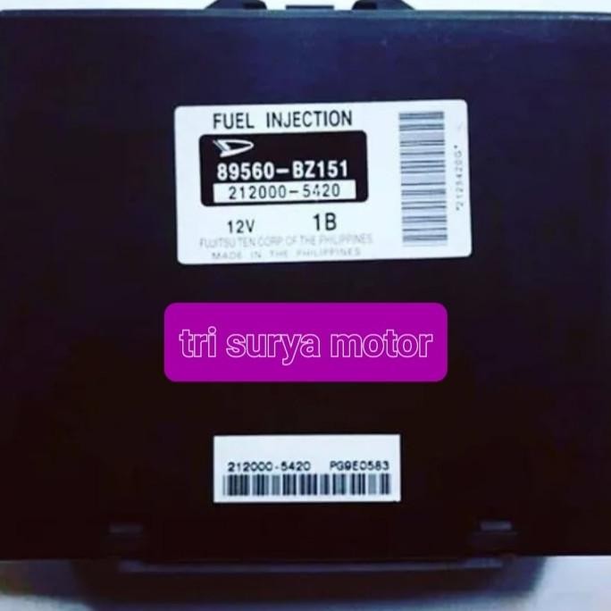 Engine Control Unit Ecu Komputer Computer Avanza 1.3 Xenia 1.3 Ori
