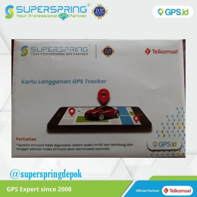KARTU TELKOMSEL HALO PAKET GPS TRACKER | KHUSUS GPS SUPERSPRING