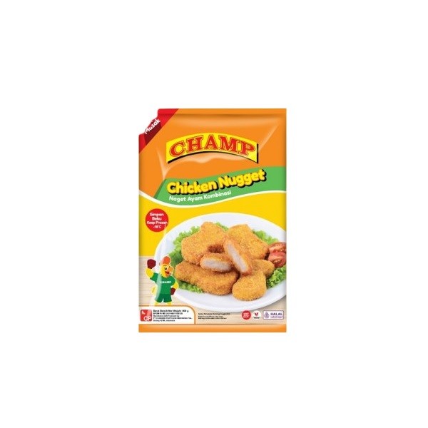 

CHAMP NUGGET CHICKEN 900 GR