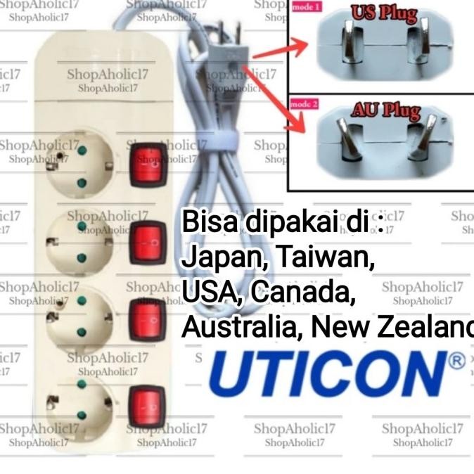 Travel Stop Kontak Colokan Listrik Plug Steker Jepang Japan Usa