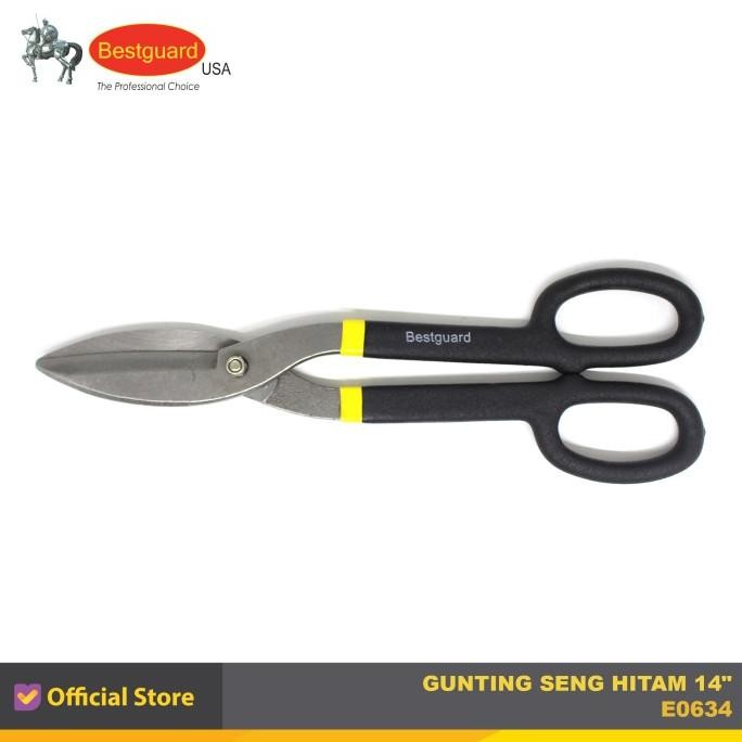 

Terlaris Gunting Seng Hitam 14" Bestguard Ready Stok