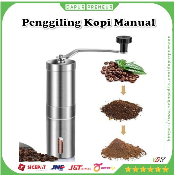 TERPERCAYA Penggiling Kopi / Penggiling Kopi Manual / Alat Penggiling Kopi