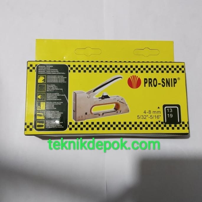 

Terlaris Staple Gun Tacker 8 Mm Pro Snip Staples Besar Alat Dekorasi Depok Ready Stok