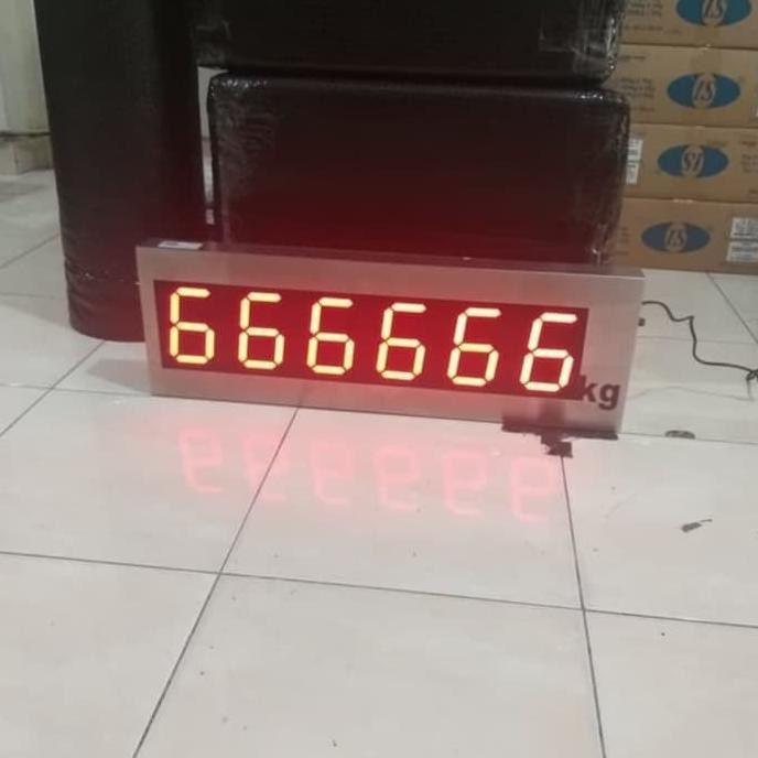 CO External timbangan ukuran 5inch /external display digitech 5 inch