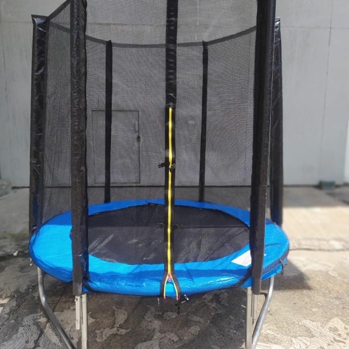 Nadia Trampolin Anak Besar + Pagar Jaring Diameter 170 Cm