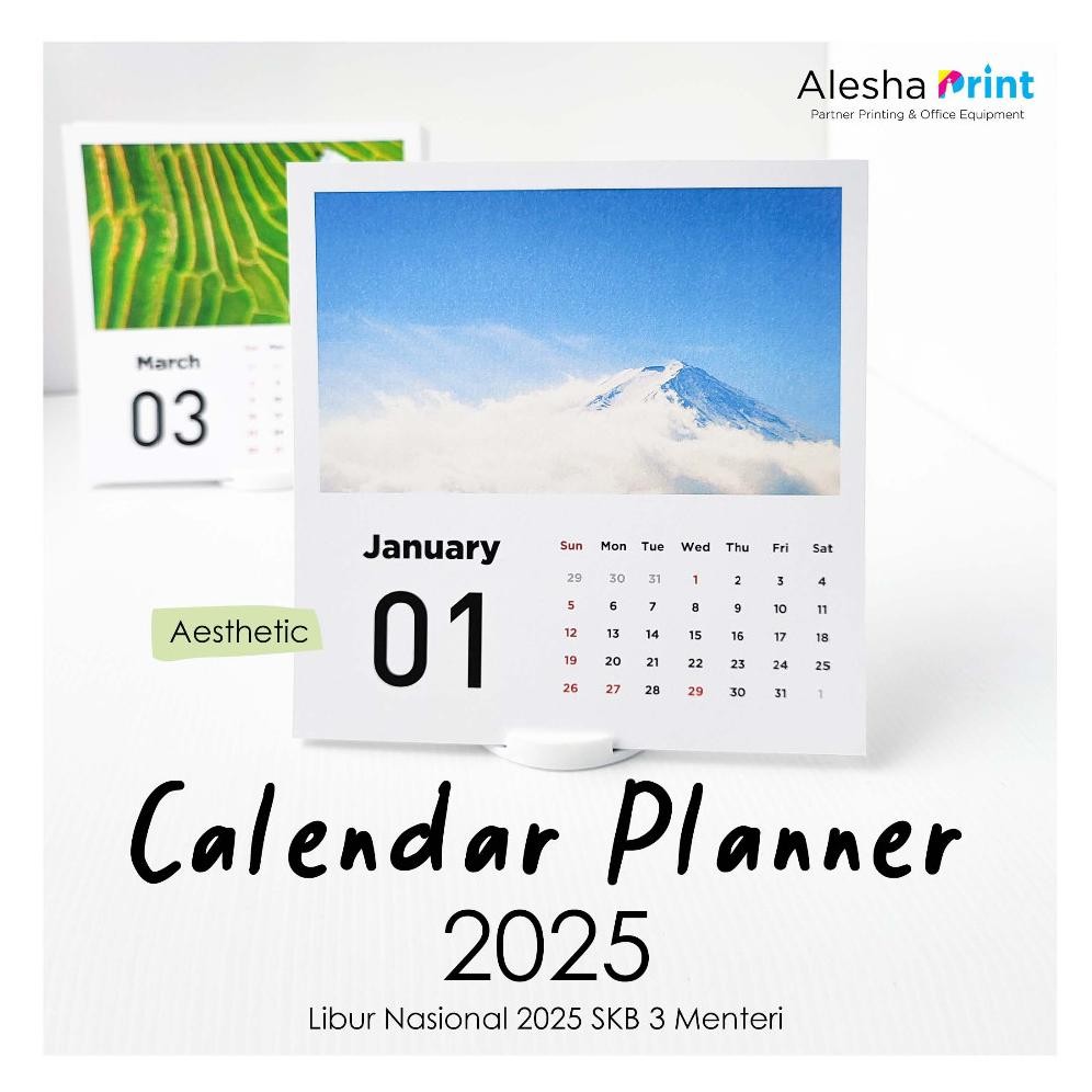 

Kalender kucing meja aesthetic kalender duduk minimalis calendar planner desk by Alesha Print