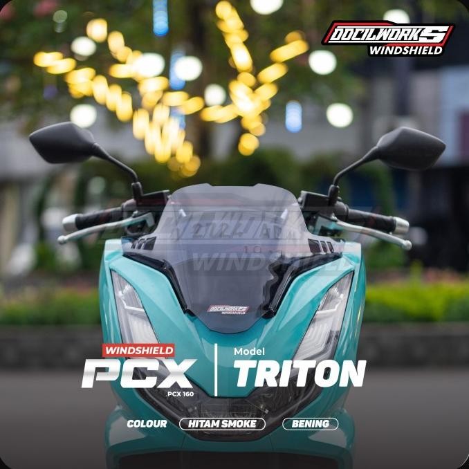 Ori - Windshield Visor PCX 160 Model Triton Honda PCX 160 By Docilworks