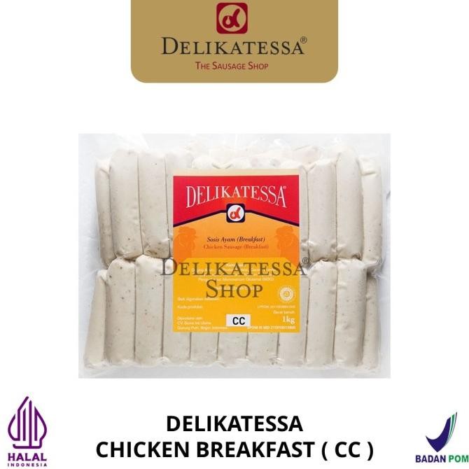 

READY DELIKATESSA CHICKEN BREAKFAST (KG) SOSIS AYAM SARAPAN HOTEL HALAL