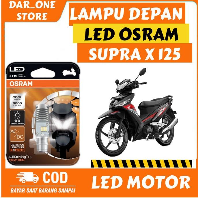 Ori - LAMPU DEPAN LED OSRAM HONDA SUPRA X 125 ORIGINAL BERGARANSI