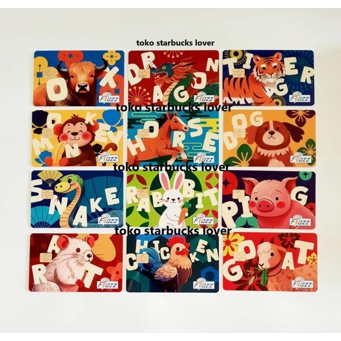 

READY FLAZZ BCA GEN2 SHIO NAGA MACAN ULAR TIKUS BABI ANJING KELINCI MONYET KERBAU KUDA KAMBING AYAM