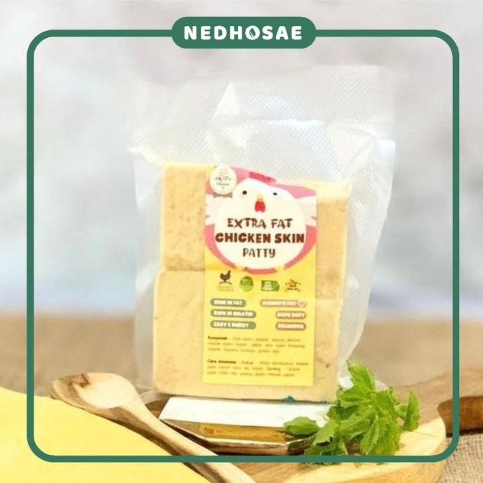 

READY BROTH MAMA CHICKEN SKIN PATTY-EXTRA FAT | NUGGET KULIT AYAM