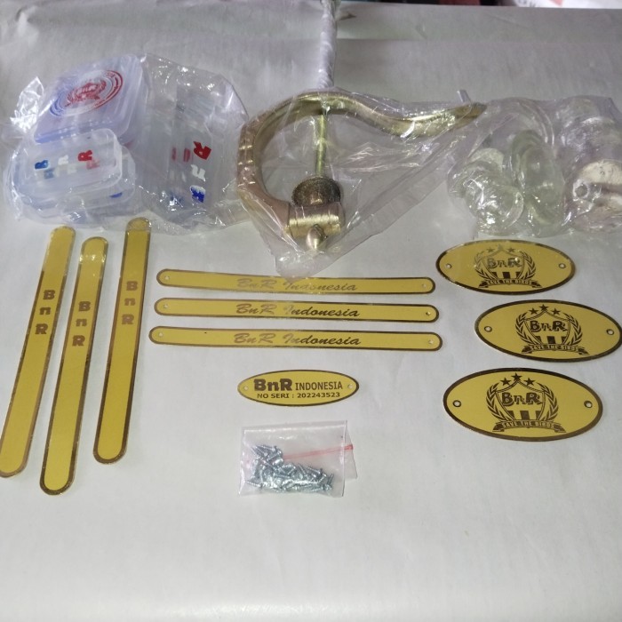 Sale Terbatas Logo Emblem Plat Sangkar Bnr Murai Lengkap Original Plus Sekrup Aman