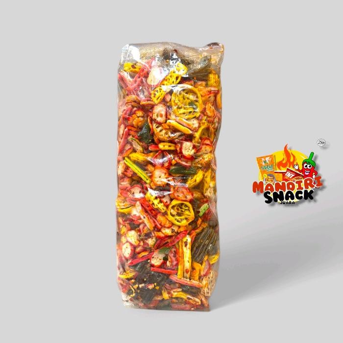

BERGARANSI Kerupuk Seblak Mix Rasa Pedas Food Snack