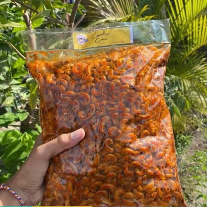 

HEMAT 500 gram makaroni cikruh daun jeruk Original pedas dan EXTRA pedas snack murah Food