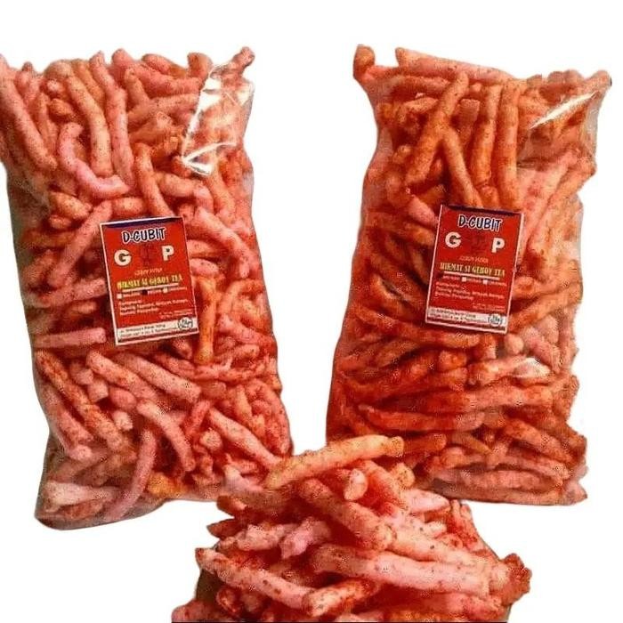 

TERLENGKAP KERUPUK PEDAS CUBIT CUBITAN 150gram Pink Putih Food Snack Cemilan Kering snackparty pack