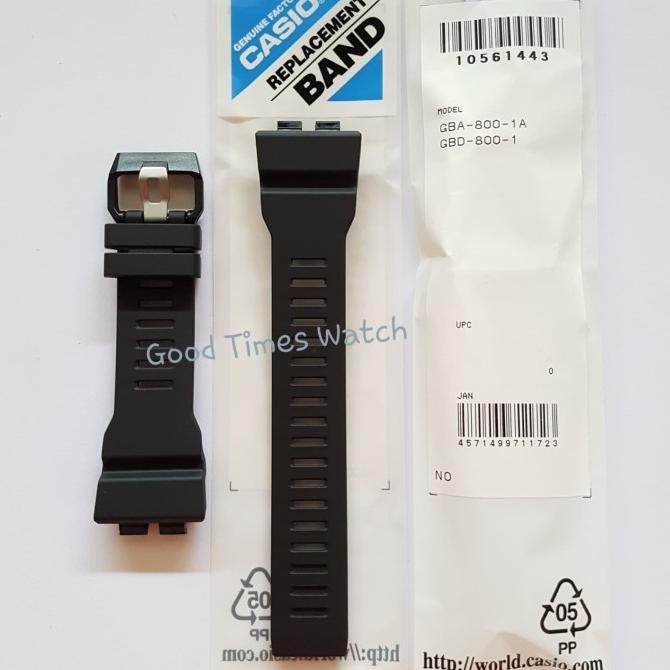 promo strap g-shock gba-800 / gbd-800 / gba 800 gbd 800 original