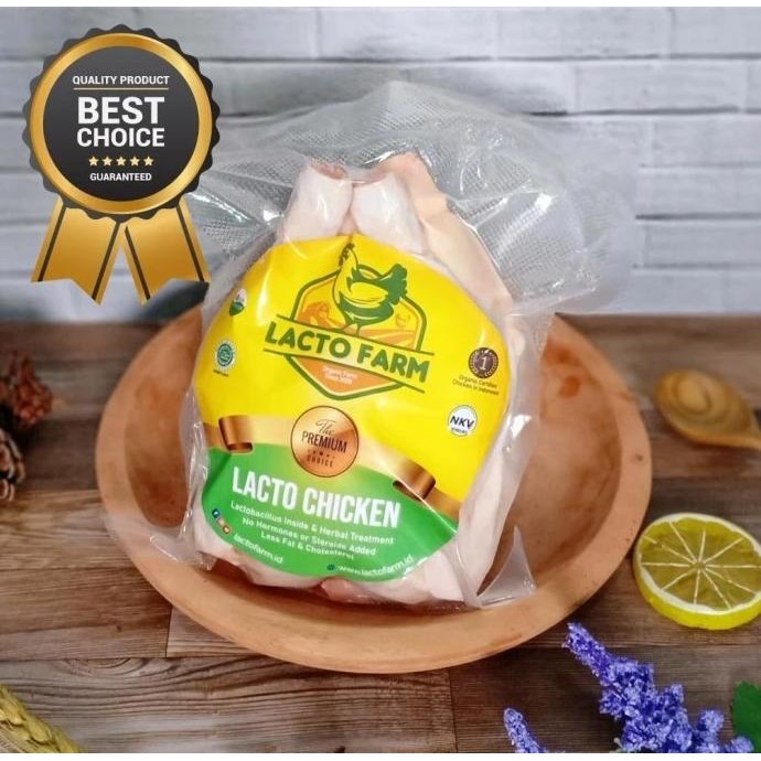

READY AYAM ORGANIK LACTO FARM 700GR - POTONG 8