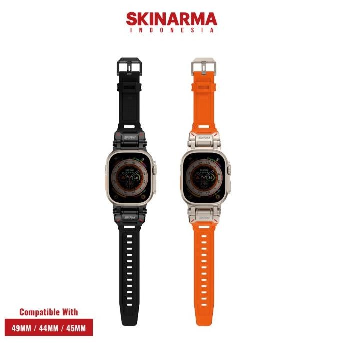 promo skinarma - titon - strap apple watch ultra 49mm / 45mm / 44mm tali jam silicone