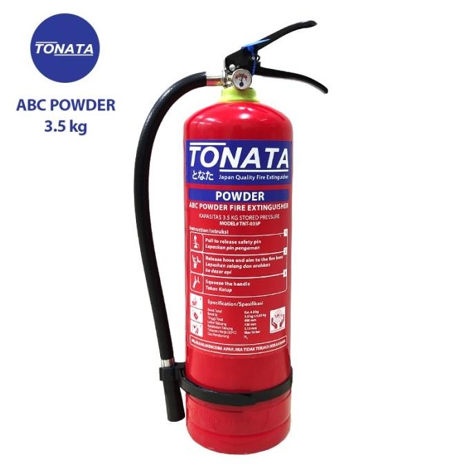 Baru APAR ABC Powder 3.5 Kg Tonata / Set Komplit