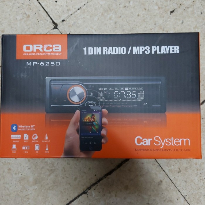 Tape Mobil Orca Mp-6250 Usb Blueetooth
