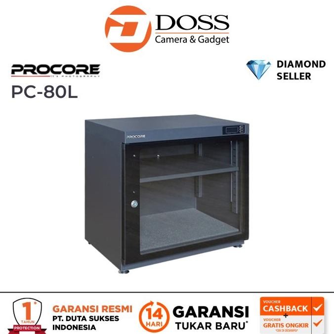 Procore Electric Dry Cabinet 80L Pc-80Hs / Dry Box 80L / Dry Box New Stok