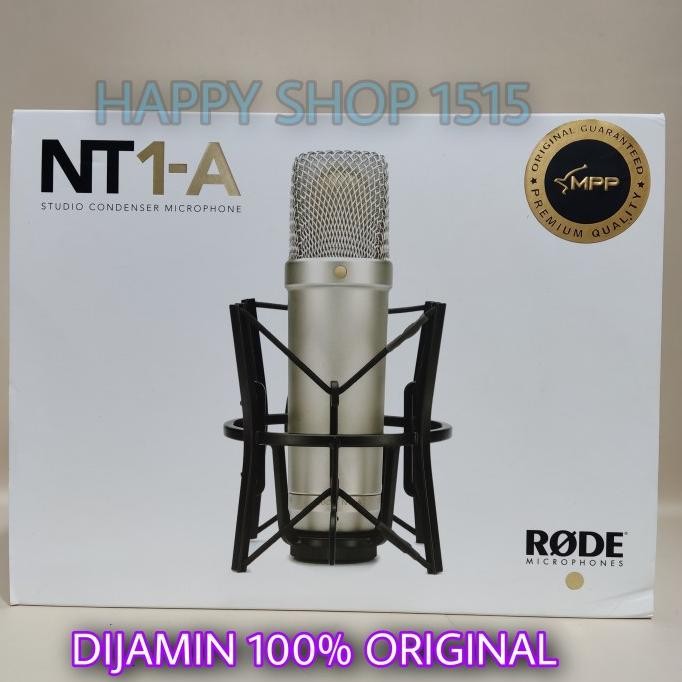 Mic Rode Nt1-A / Nt1A /Nt 1A / Nt1 A Studio Microphone Resmi New Stok