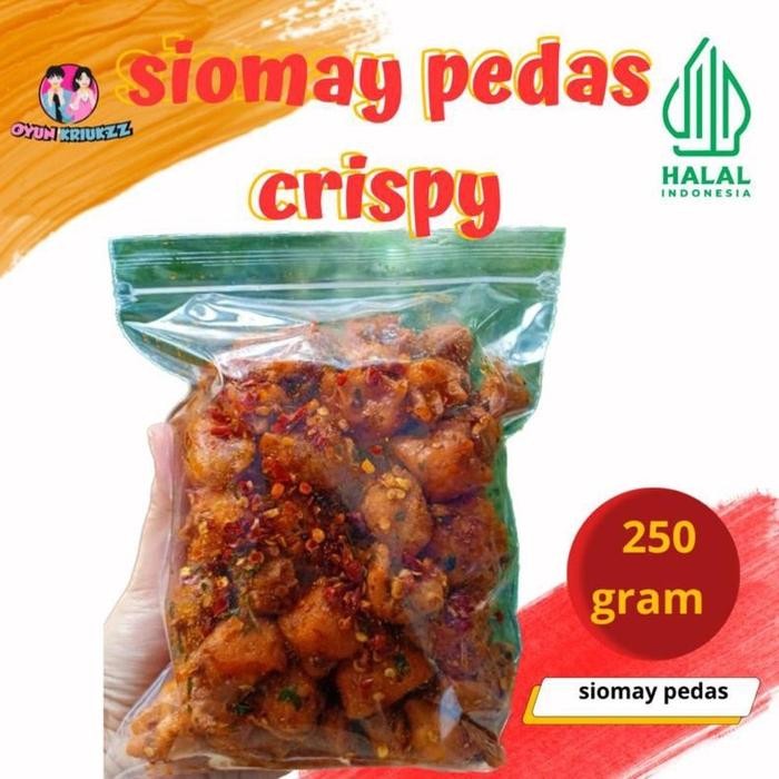 

TERMURAH siomay pedas jeruk 250 gram BEST SELLER ( COD ) OYUN KRIUKZZ kering snack Food