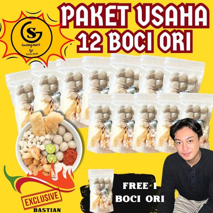 

TERJAMIN [BASTIAN EXCLUSIVE] PAKET BASO ACI 12 BUNGKUS EKONOMIS HOTPOT INSTAN Food Kaldu Pedas Kuah