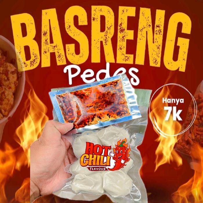 

EKSLUSIF Basreng isi 6 plus chili oil @Mafia_Basreng Camilan Food Snack Pedas Keripik Goreng