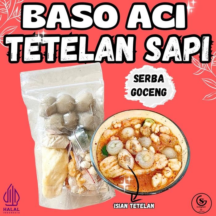 

EKSLUSIF 1 BKS BASO ACI ISI TETELAN SAPI EKONOMIS HOTPOT INSTAN Food Pedas Seblak