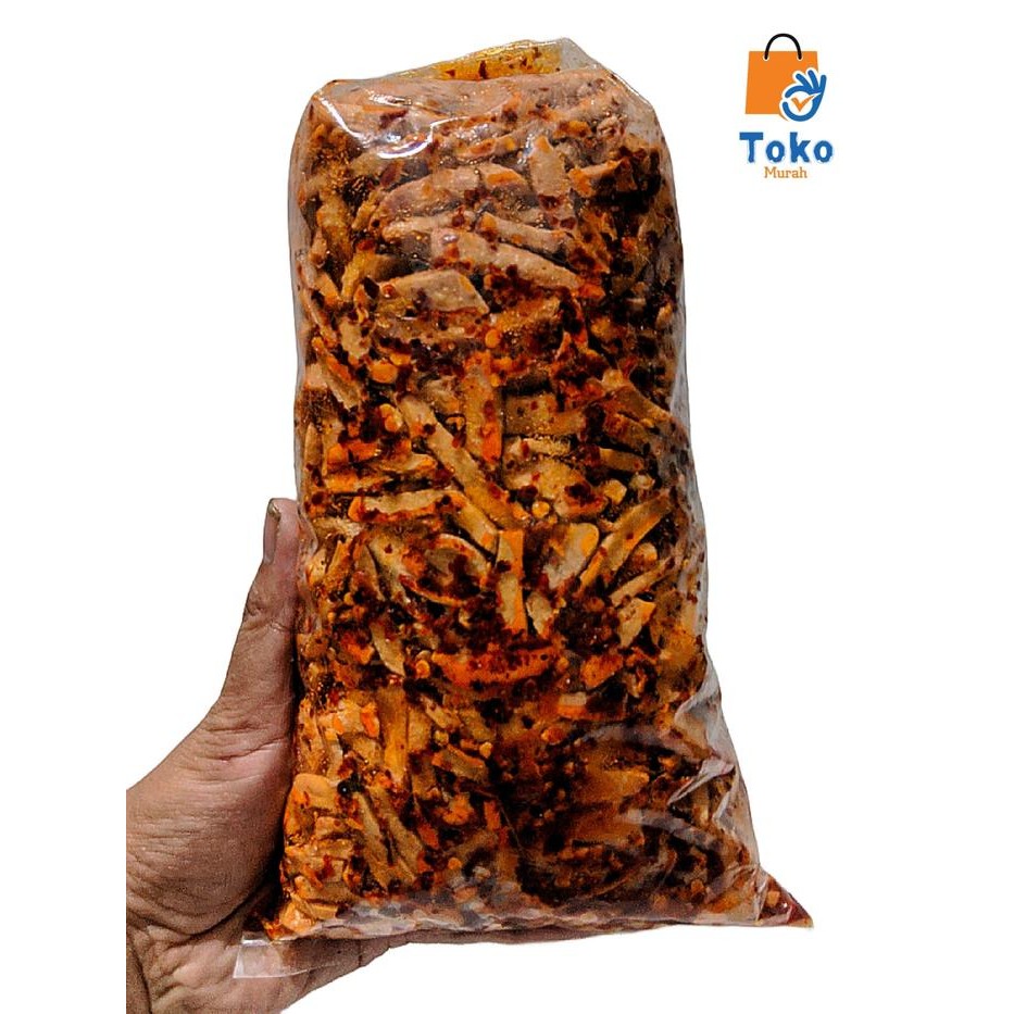 

BOOM SALE Basreng Raja Ngemil Asli Bandung Viral Pedas Daun Jeruk Isi 500gram Makanan Food Snacks