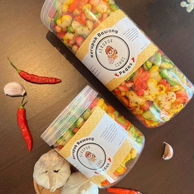 

SALE Kerupuk Bawang Pedas (Cengkeh) Cemilan Food Snack nUg