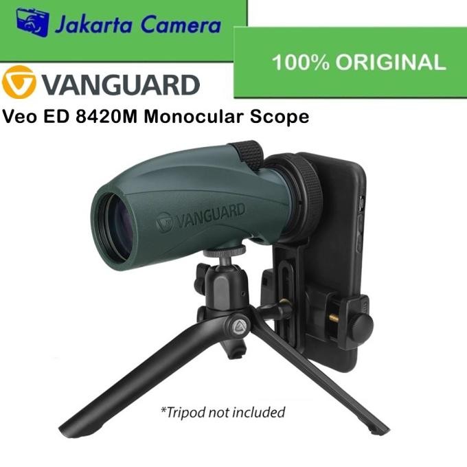 Vanguard Veo Ed 8420M 8X42 Monocular Scope Include Phone Holder New Stok