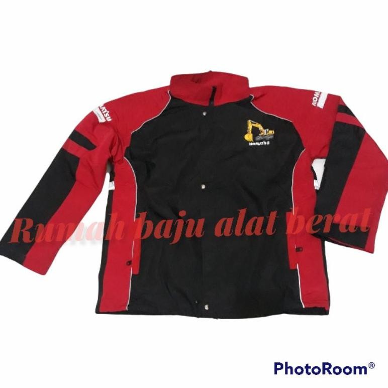 Jaket Komatsu Excavator / Jaket Alat Berat