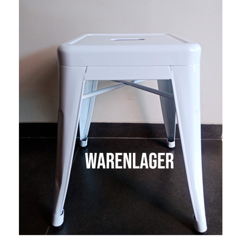 Kursi Cafe Kursi Besi Cafe Kursi Kafe London Stool Kursi Bar (Putih)