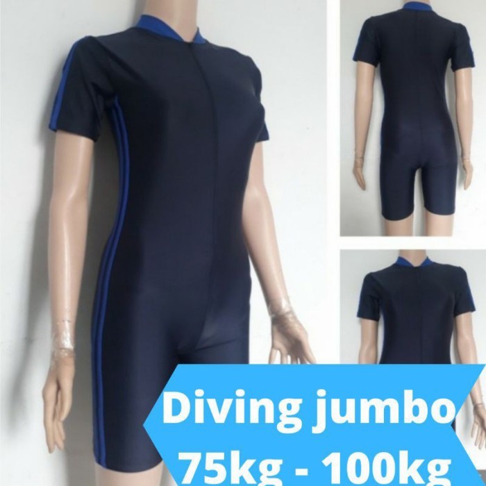 Baju Renang Wanita Dewasa Jumbo/Big Size Baju Renang Jumbo
