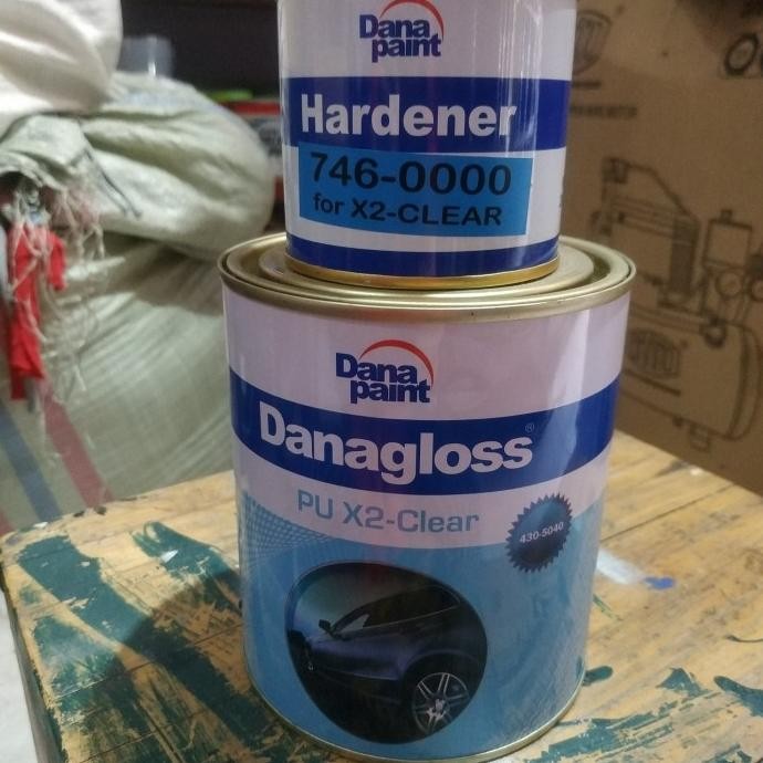 CLEAR COAT / PERNIS / VERNISH / DANAGLOSS PU X2 CLEAR