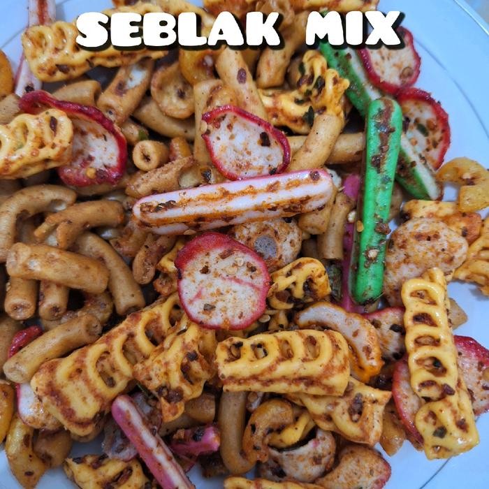 

NEW Kerupuk Seblak Mix Asin Pedas Gurih Snack Food Kering - Cemilan