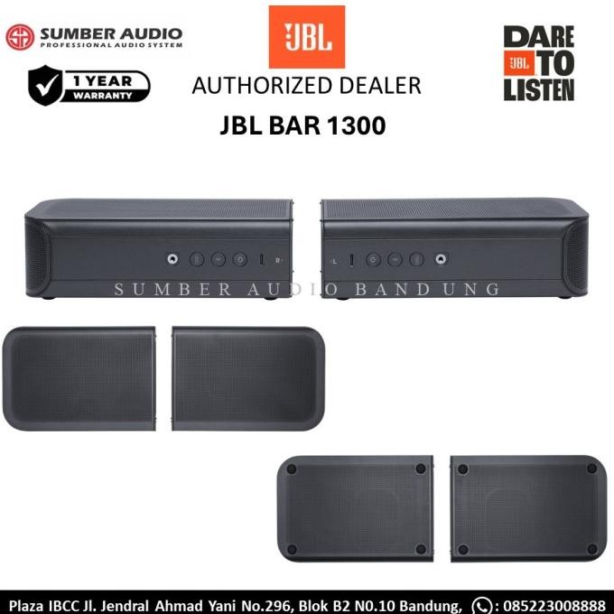 Jbl Bar 1300 11.1.4-Channel Jbl Soundbar With Surround Speakers Multibeam Dolby Atmos Dts:X, Jbl Sou