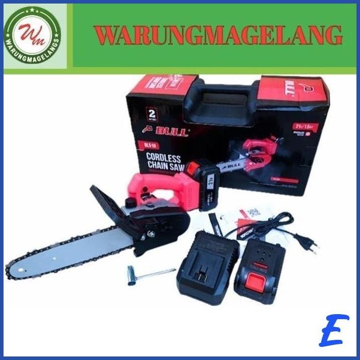 | WUN | GERGAJI CHAINSAW BATERAI CORDLESS BATERAI 10 INCH BL510