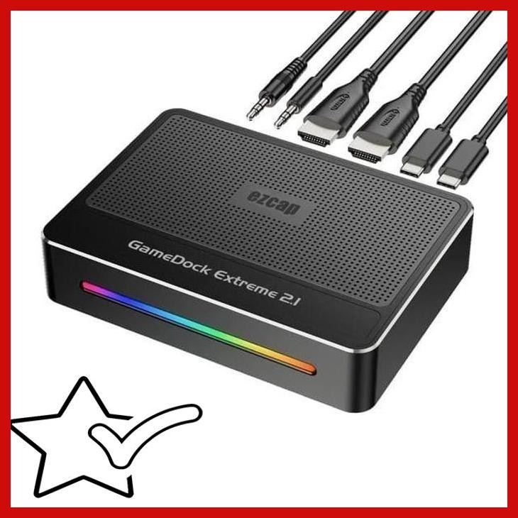 [ORS] EZCAP 364 GAMEDOCK USB 3.0 HDMI CAPTURE 8K INPUT EZCAP364