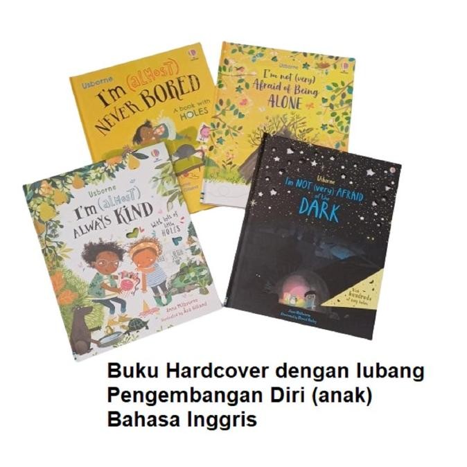 Ready Usborne Im Almost Kind Afraid Alone Dark Never Bored Buku Anak Inggris