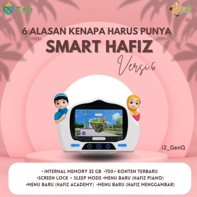 Ready Smart Hafiz Versi 6 Terbaru dan Versi 5 + USB + LCD Drawing Garansi Resmi Al Qolam / Smart Haf