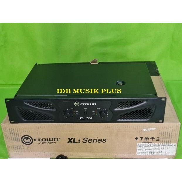 Power Ampli Class Ab Crown Xli1500 Xli 1500 Original New Stok