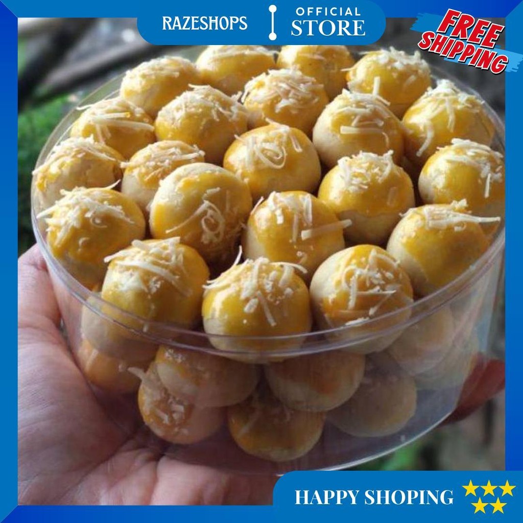 

Kue Kering Nastar Wijsman Isi 500 Gram (1/2 Kg Per Toples) Kue Nastar Wisman Lembut/Kue Lebaran D Cod