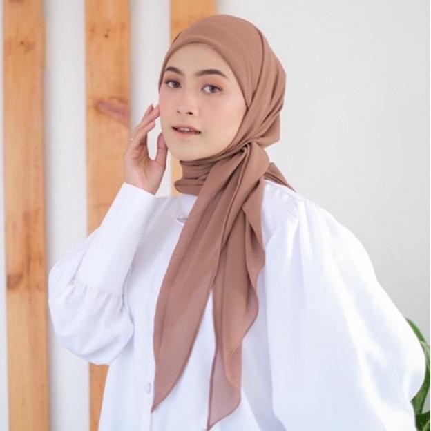Terbaru.>> Segitiga Hijab Bawal Instan 1 Layer Part 2/Ceruty Baby Doll
