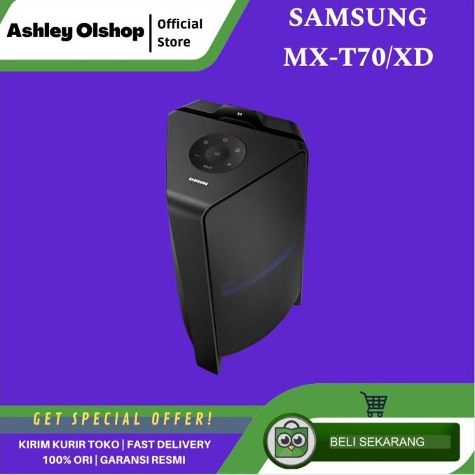 Samsung Sound Tower Mx T70 Karaoke Mx-T70/Xd Samsung Speaker Bluetooth New Stok