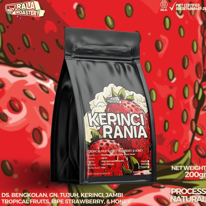 

Kopi Arabika Kerinci Natural | Biji Kopi Single Origin Arabica 200Gr