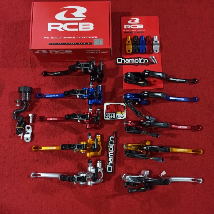 Paket Master Rem Handle Kopling Racing Boy Rcb S1 14Mm Ori Universal