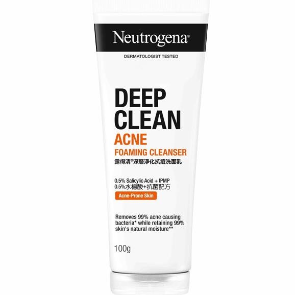 BEST SELLER NEUTROGENA DEEP CLEAN ACNE FOAMING CLEANSER 100G